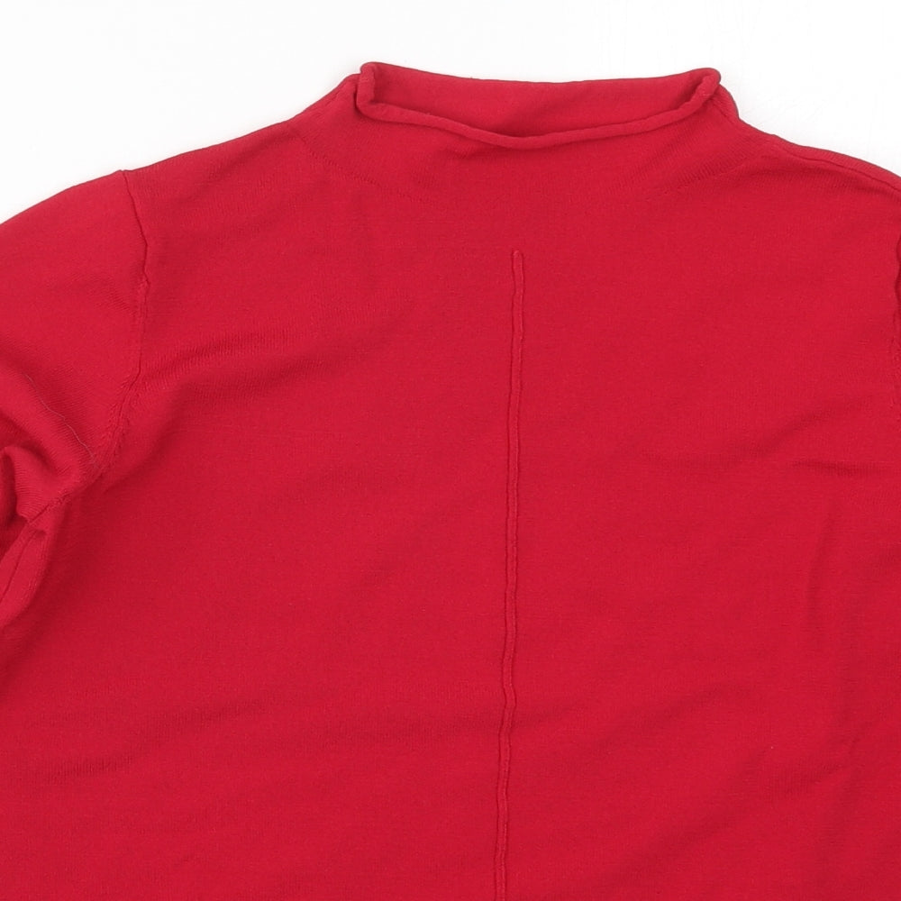 NEXT Womens Red  Knit Pullover Jumper Size 6
