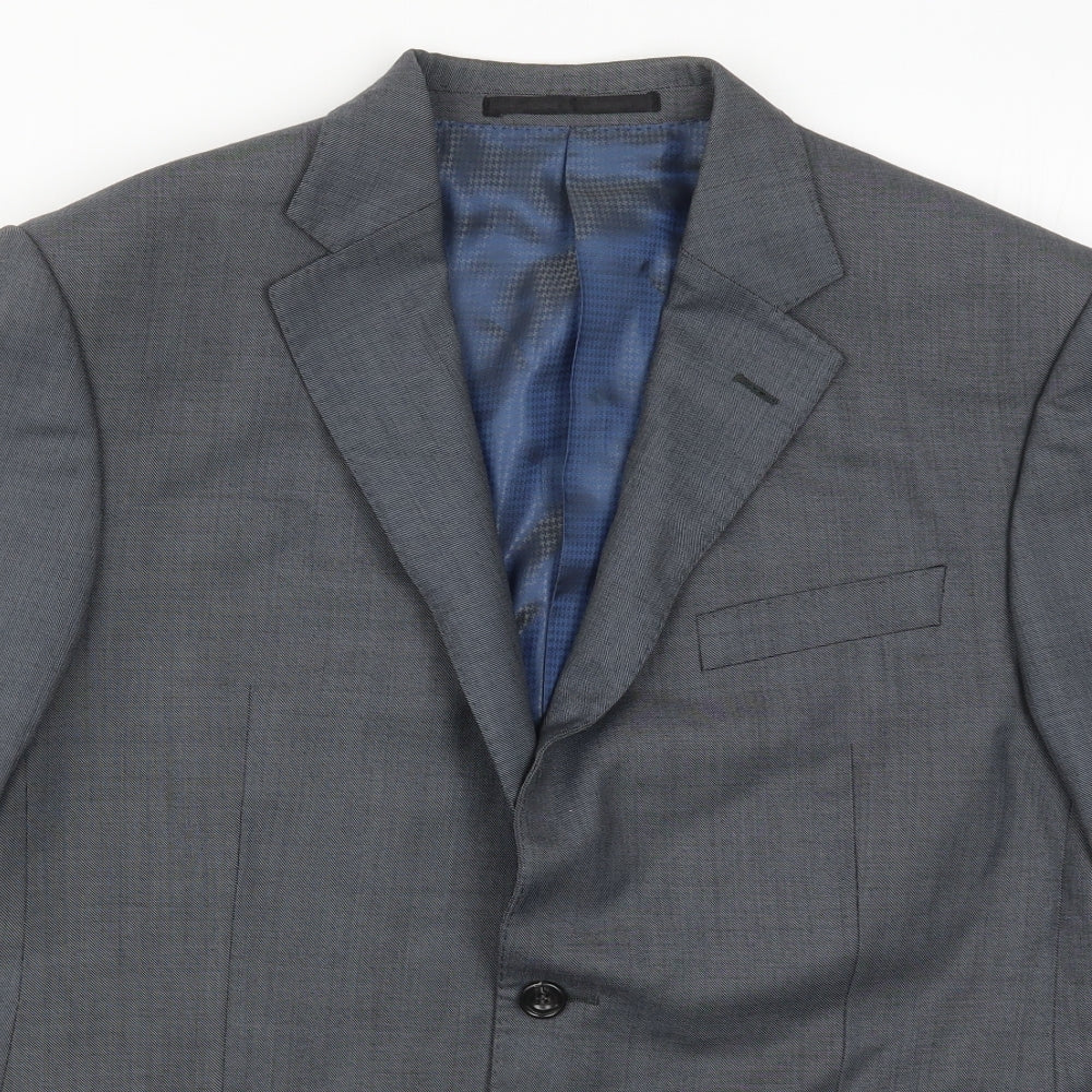 Marks and Spencer Mens Grey   Jacket Suit Jacket Size 40