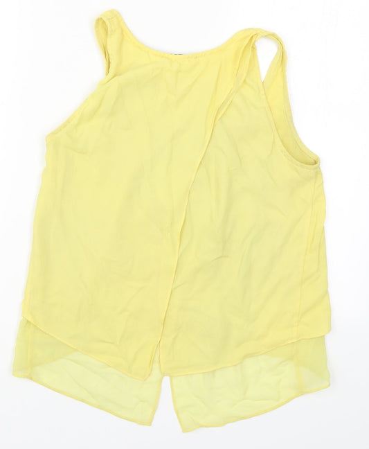 WED London Womens Yellow   Basic Tank Size S