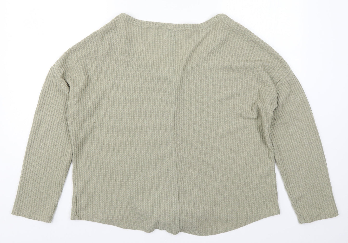 George Womens Green  Knit Pullover Jumper Size 14