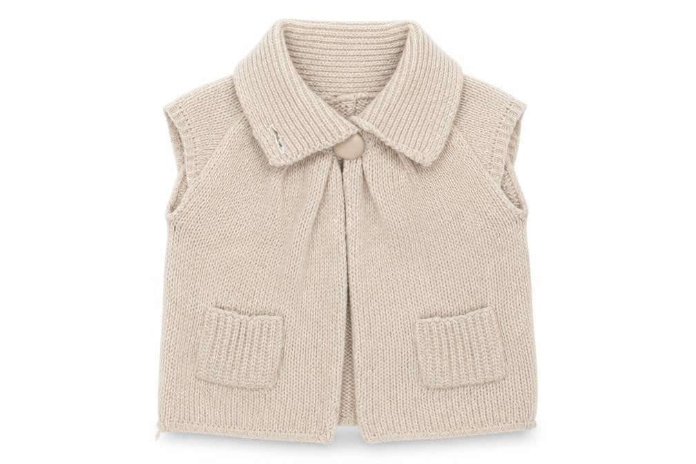 New Look Girls Beige   Cardigan Jumper Size 5 Years