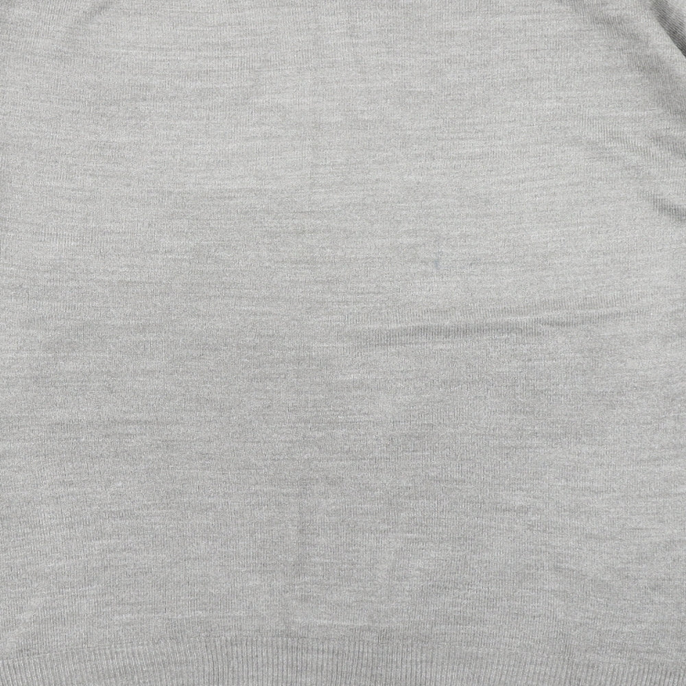 Primark Womens Grey  Knit Pullover Jumper Size L