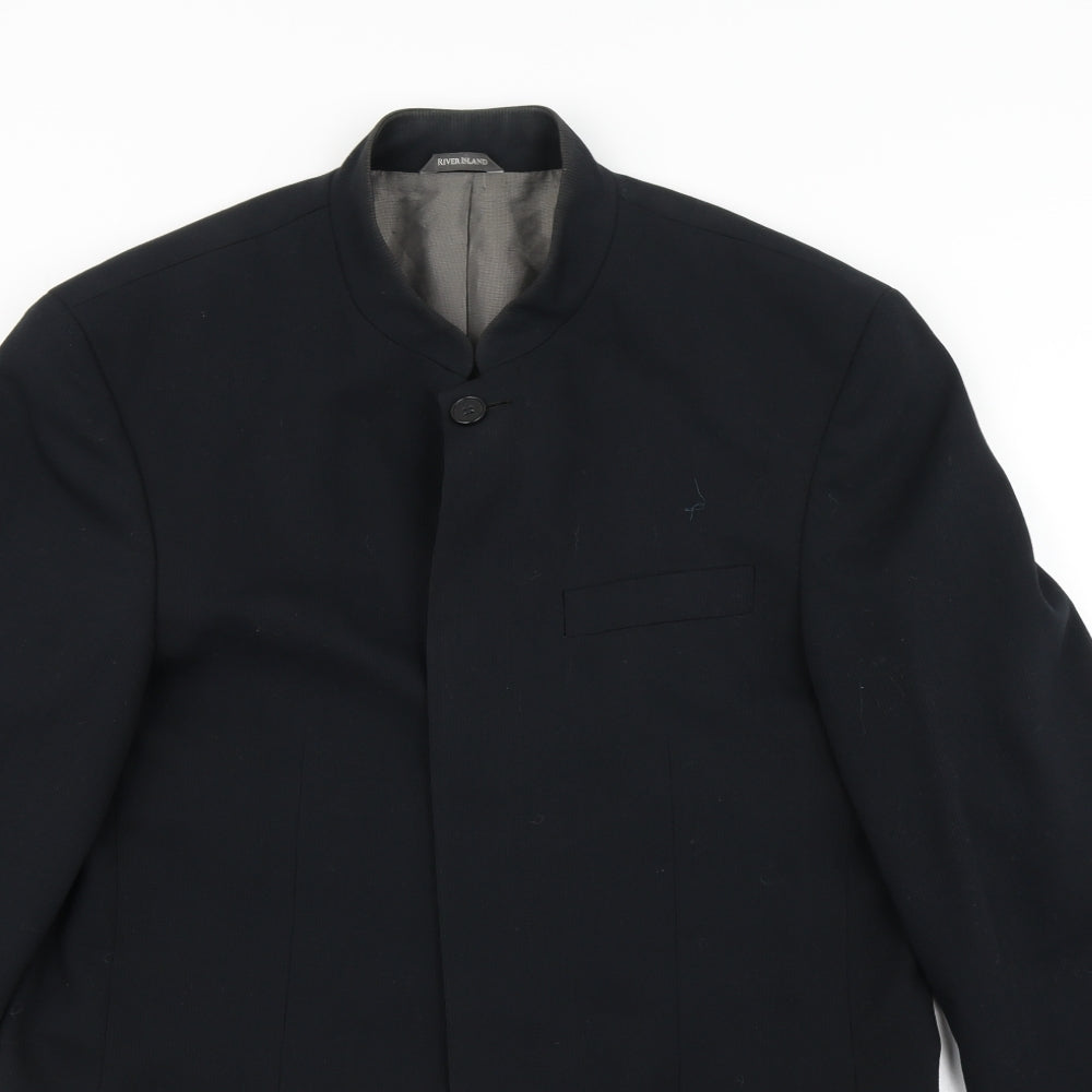 River Island Mens Blue   Jacket Blazer Size 40