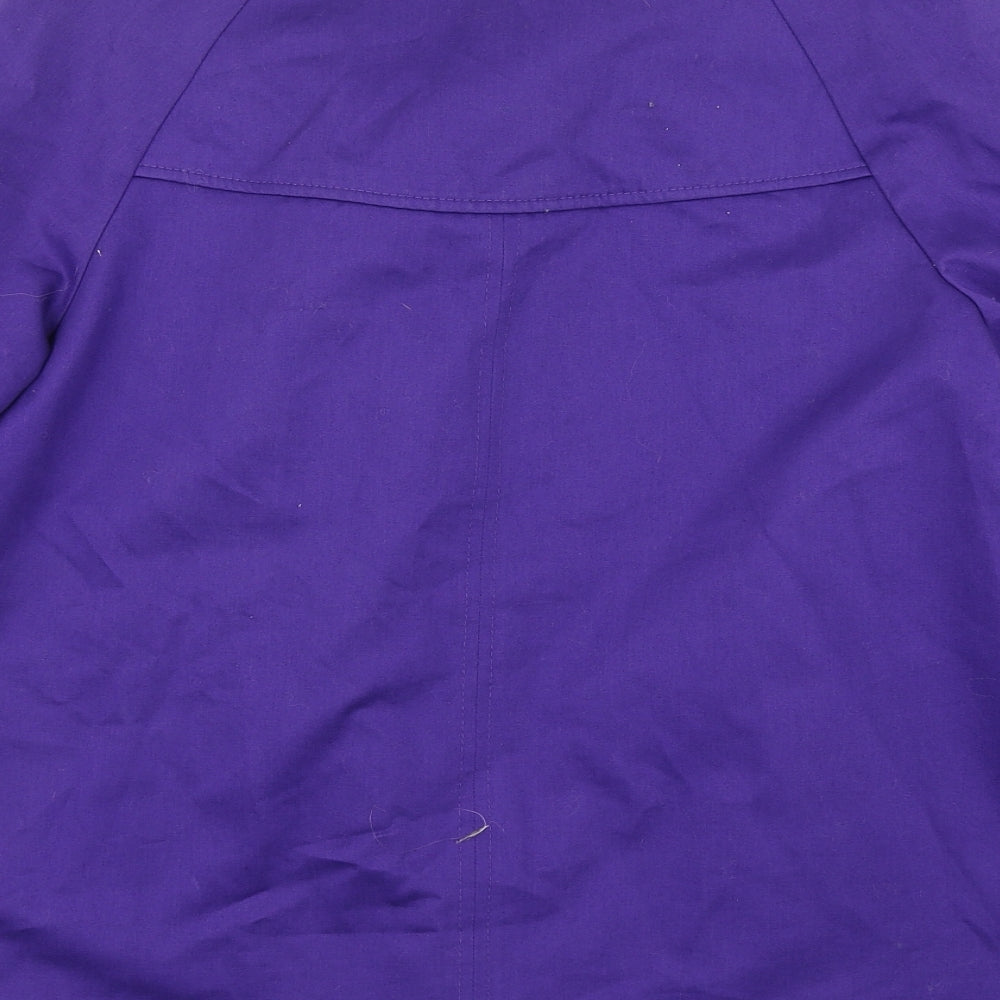 Marks & Spencer Womens Purple   Overcoat Coat Size 12