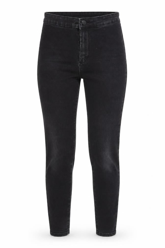 Denim & Co. Womens Black  Denim Skinny Jeans Size 10 L26 in