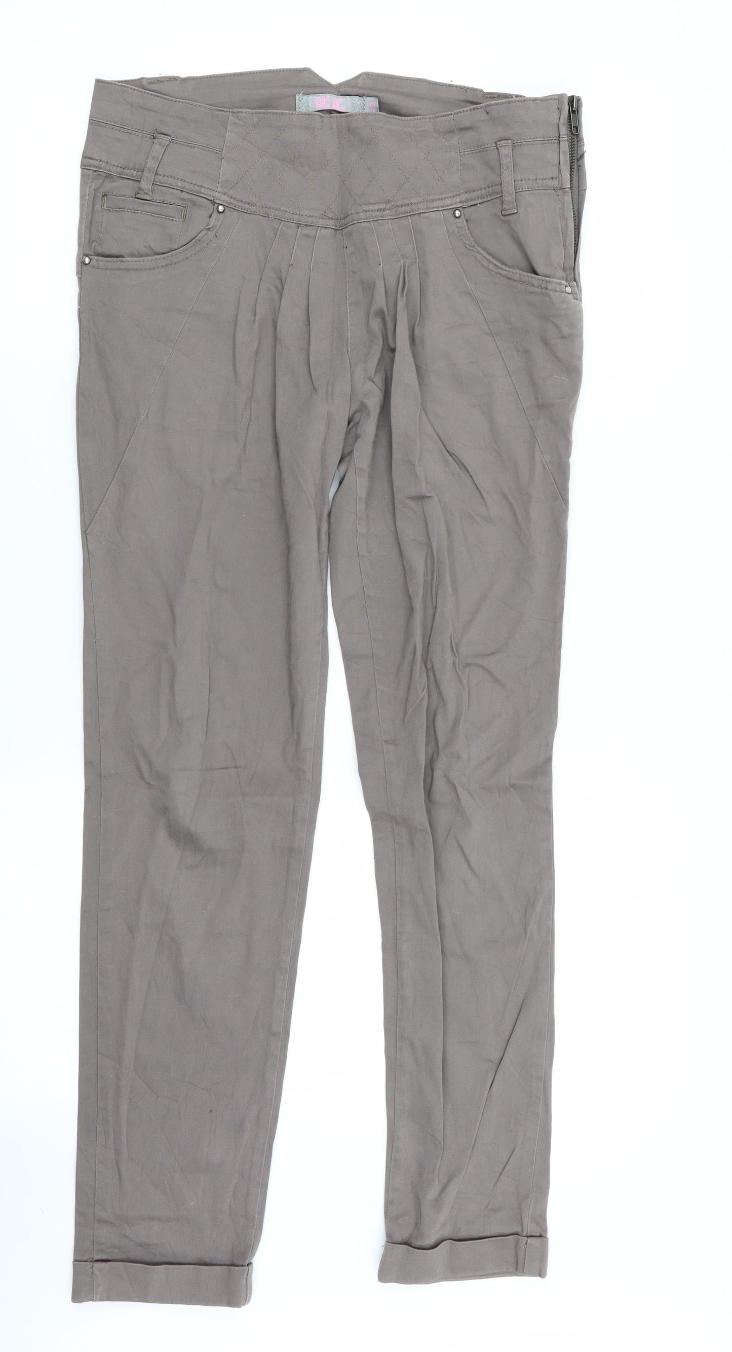 A.s Womens Brown   Trousers  Size 28 L29 in