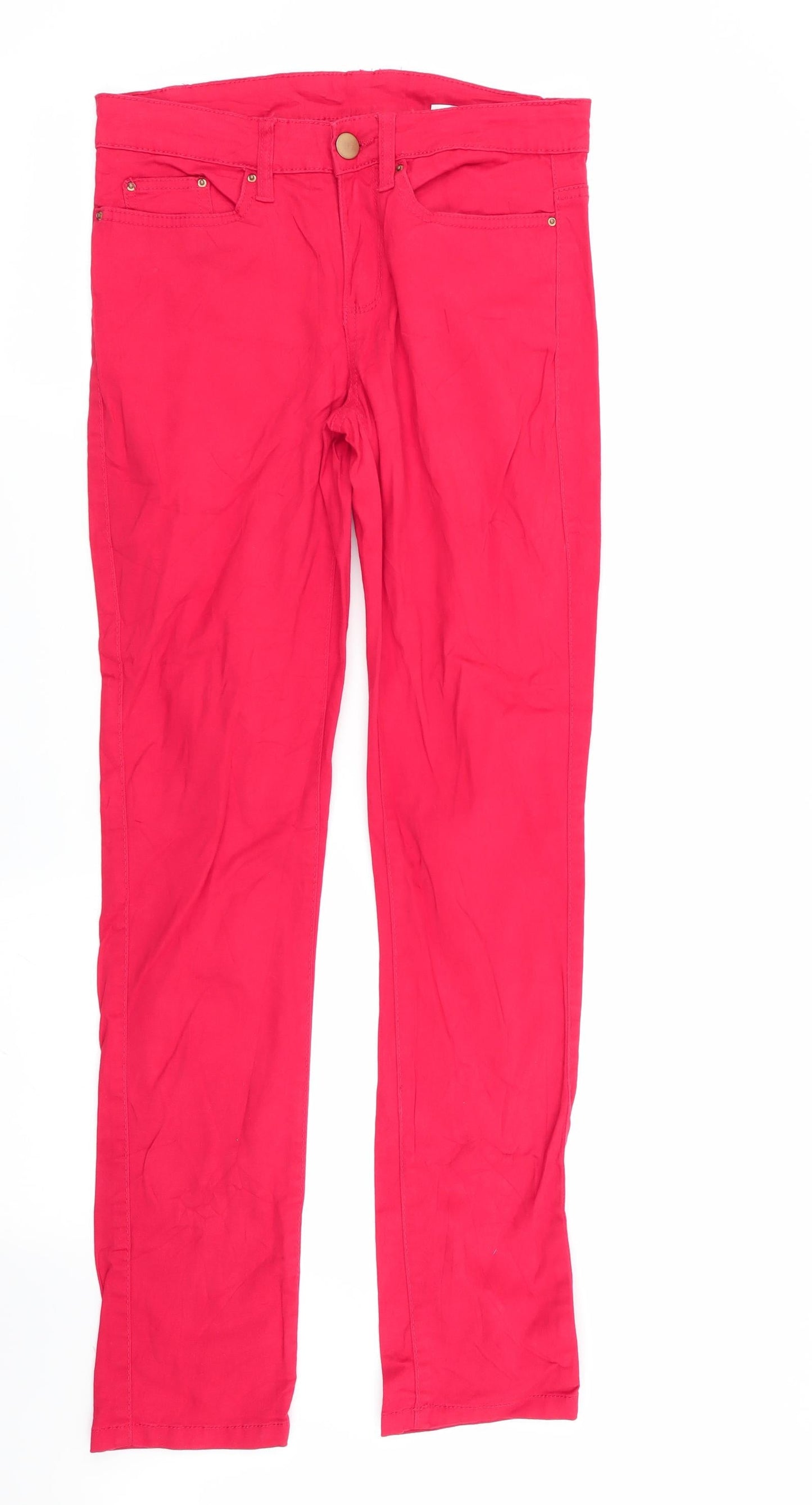 Janina Womens Red   Skinny Jeans Size 6 L31 in