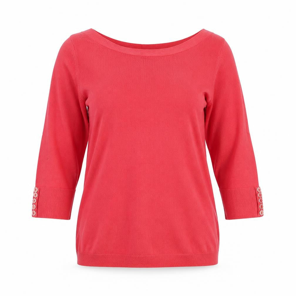 Klass Womens Red   Pullover Jumper Size M