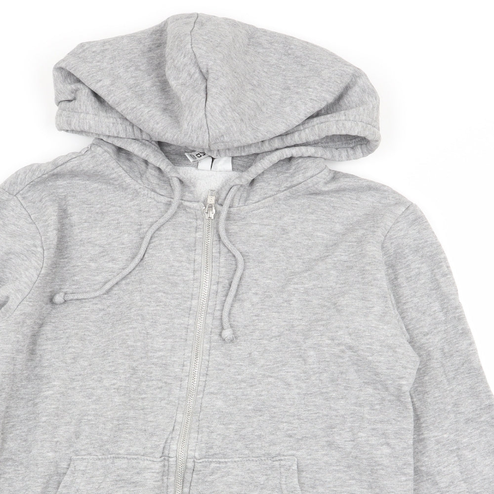 Divided by H&M Womens Grey   Full Zip Jumper Size S