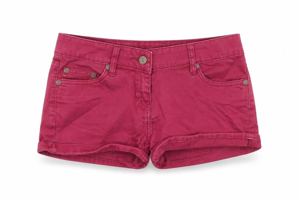 johnnie b Womens Red   Chino Shorts Size 26 in