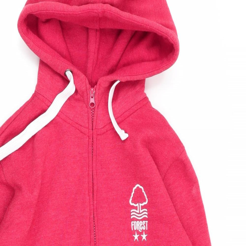 Nottingham Forest Womens Red   Full Zip Jumper Size XS