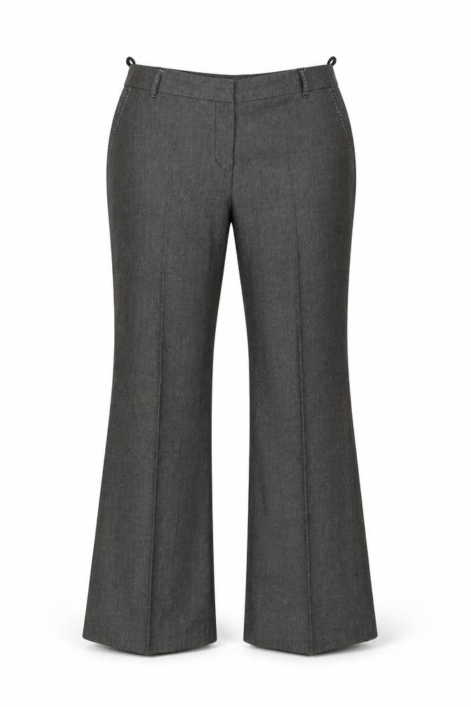 Marks and Spencer Womens Grey   Trousers  Size 14 L30 in