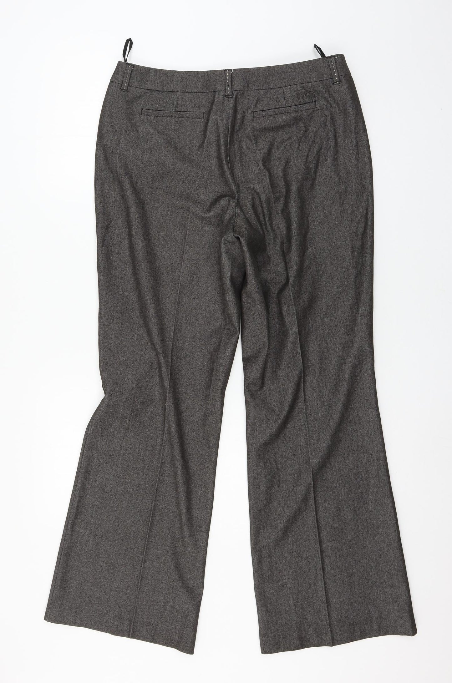 Marks and Spencer Womens Grey   Trousers  Size 14 L30 in