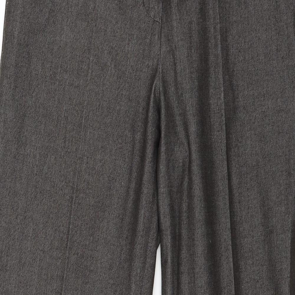 Marks and Spencer Womens Grey   Trousers  Size 14 L30 in