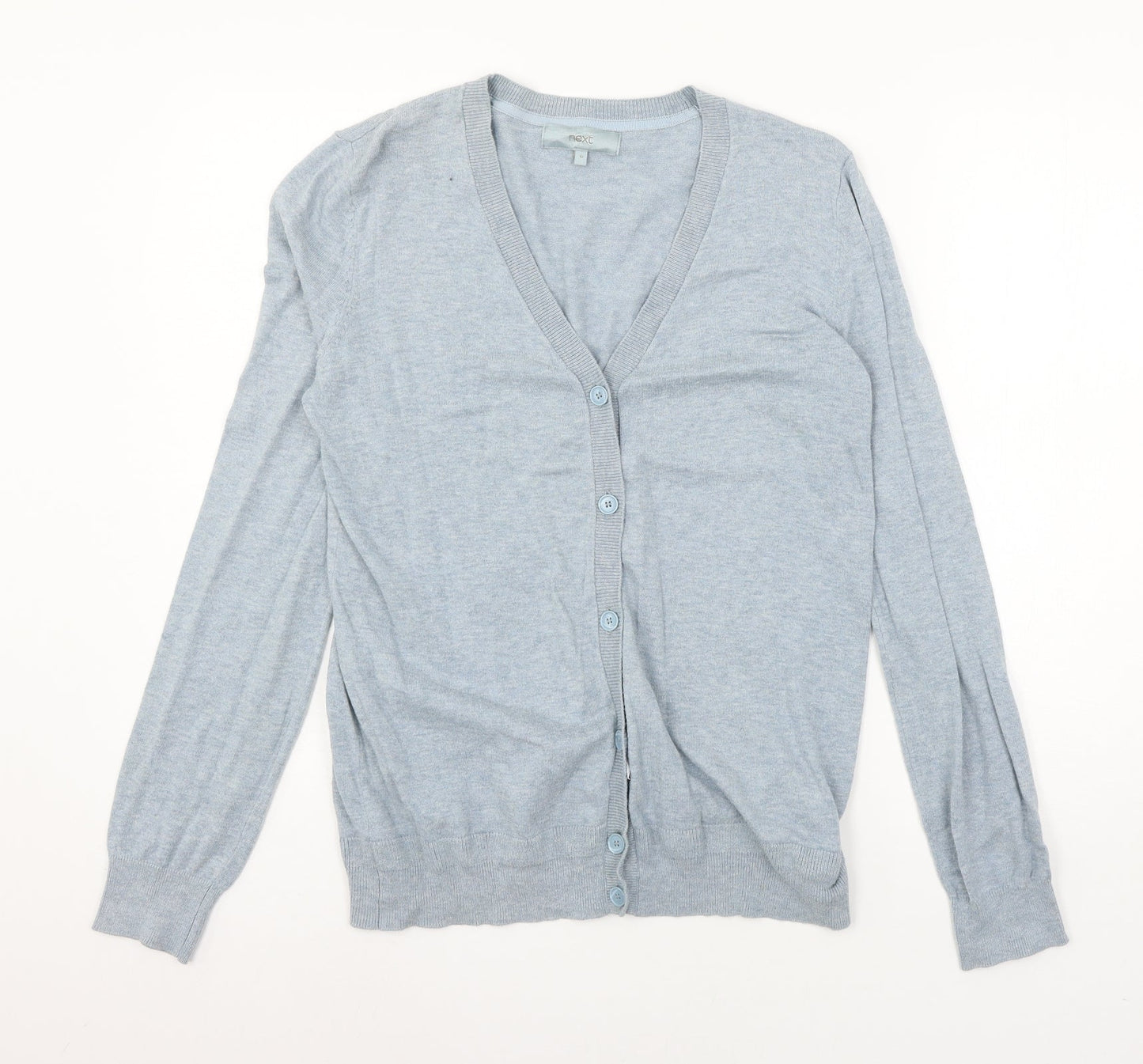 NEXT Womens Blue  Knit Cardigan Jumper Size 10