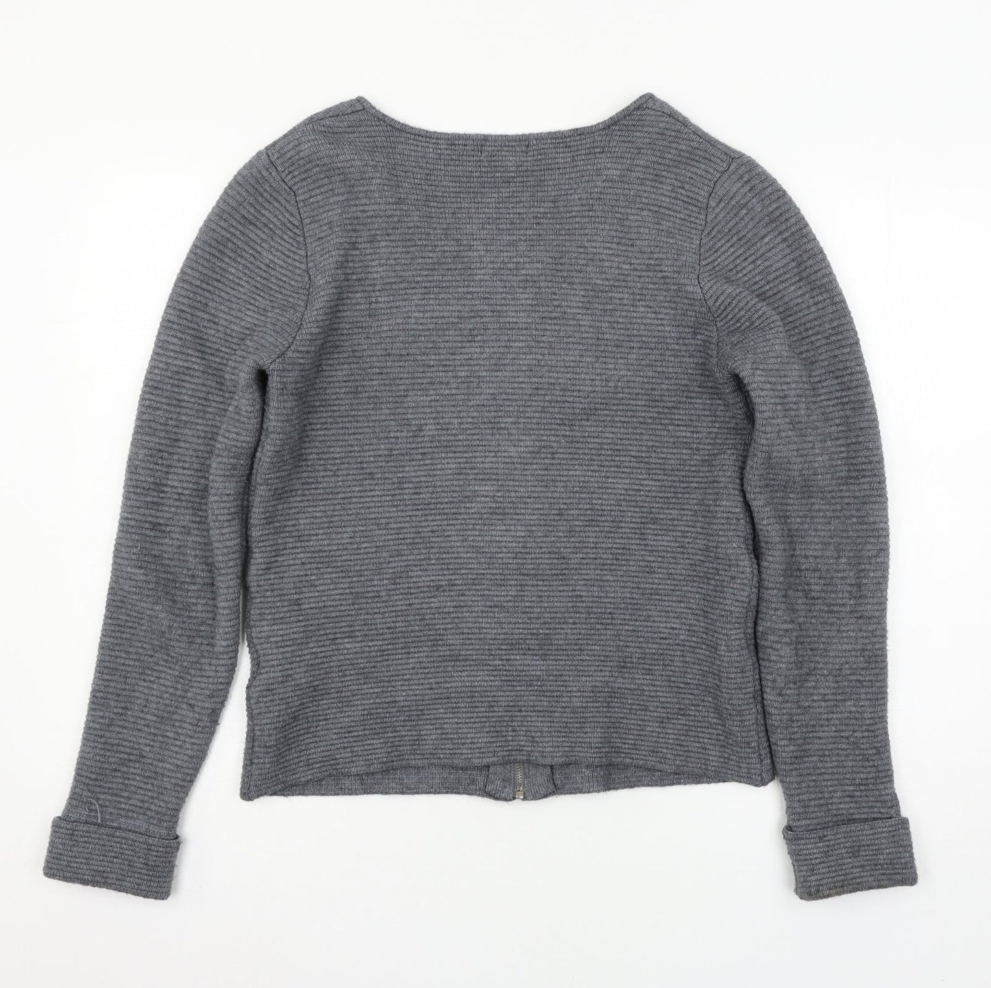 CASAMIA Womens Grey  Knit Cardigan Jumper Size S