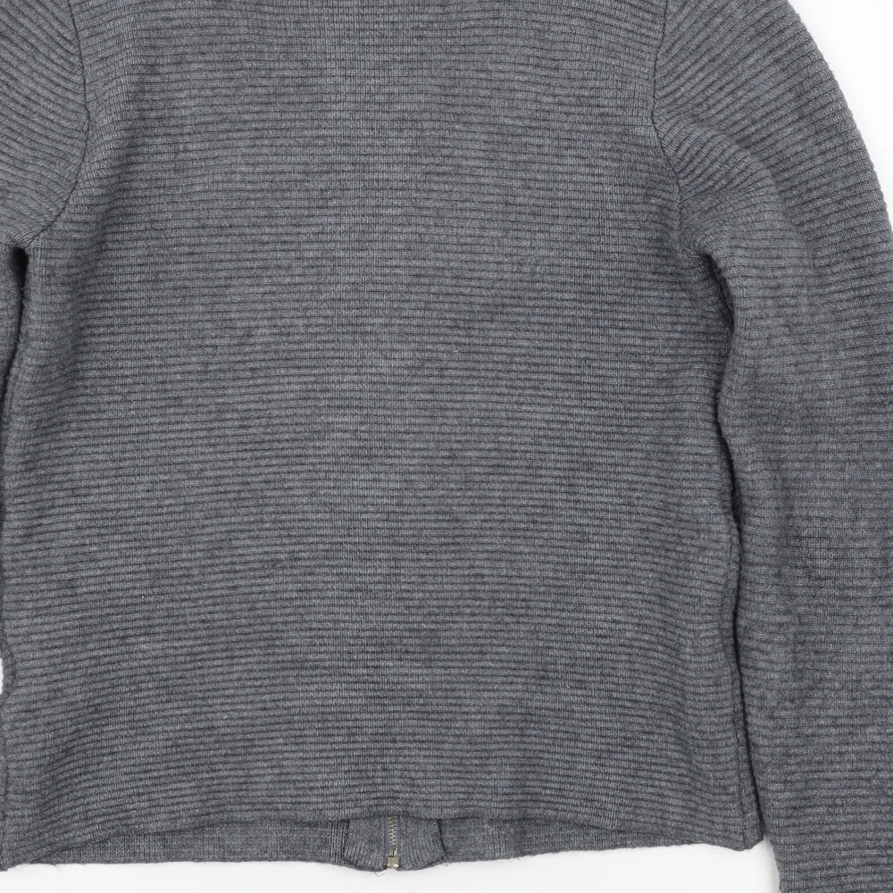 CASAMIA Womens Grey  Knit Cardigan Jumper Size S