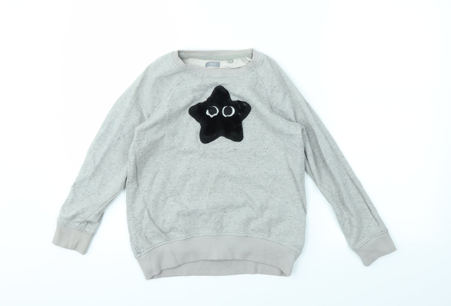 NEXT Girls Grey   Pullover Jumper Size 9 Years