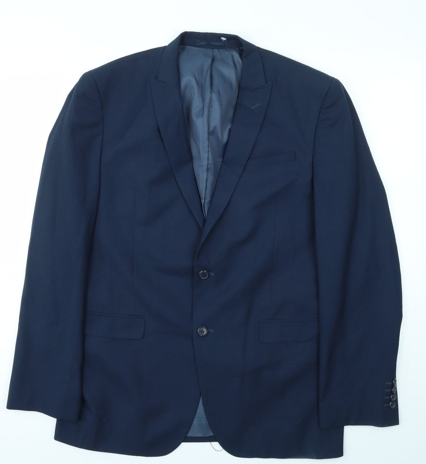 Cedar Wood State Mens Blue   Jacket Blazer Size 42