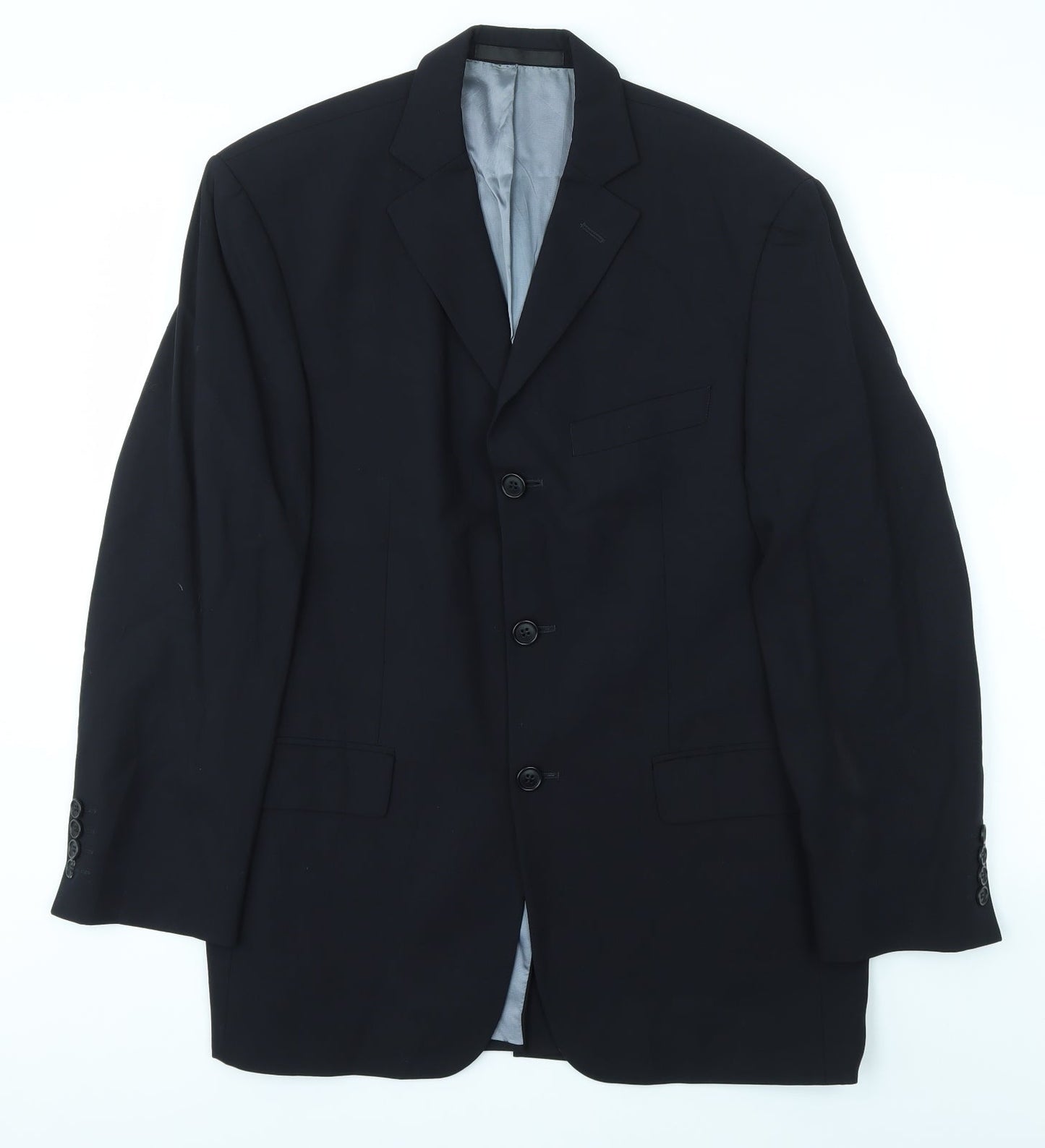 M&S Mens Blue   Jacket Blazer Size 38