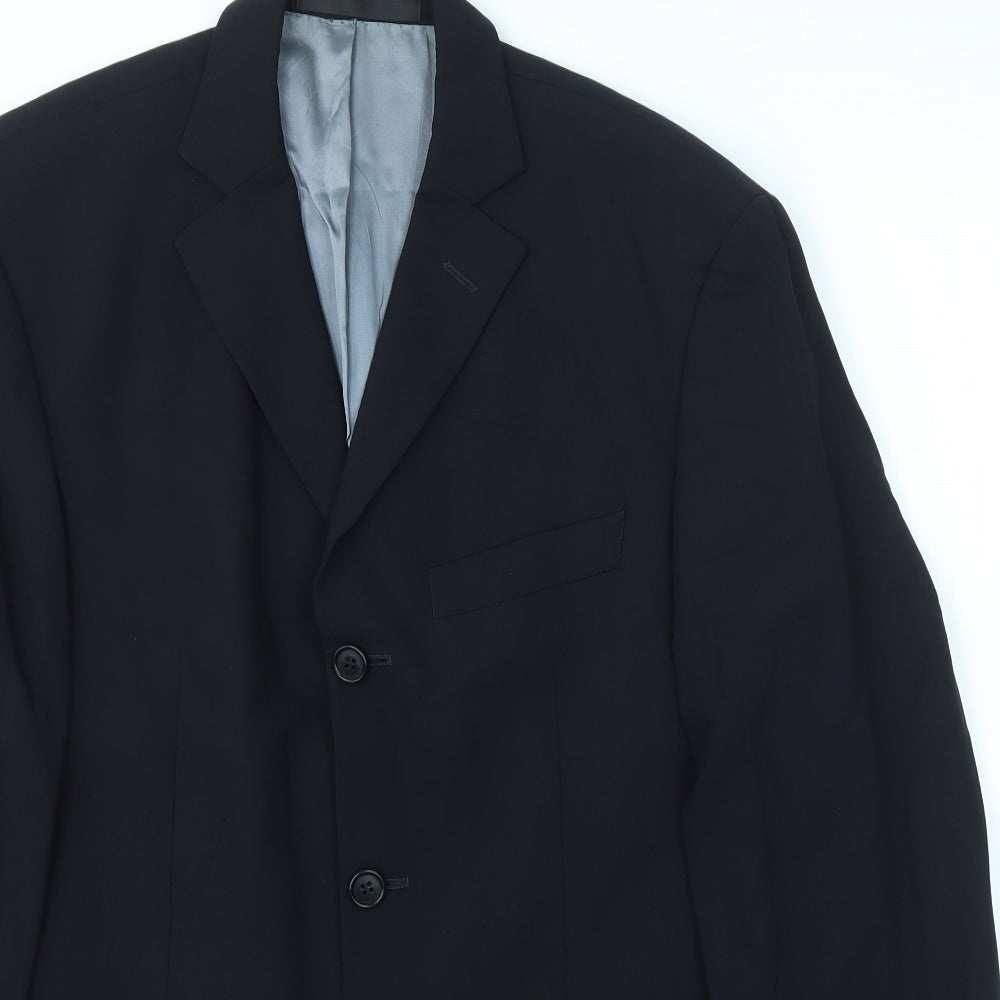 M&S Mens Blue   Jacket Blazer Size 38