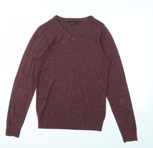 Cedar Wood State Mens Red   Pullover Sweatshirt Size XS