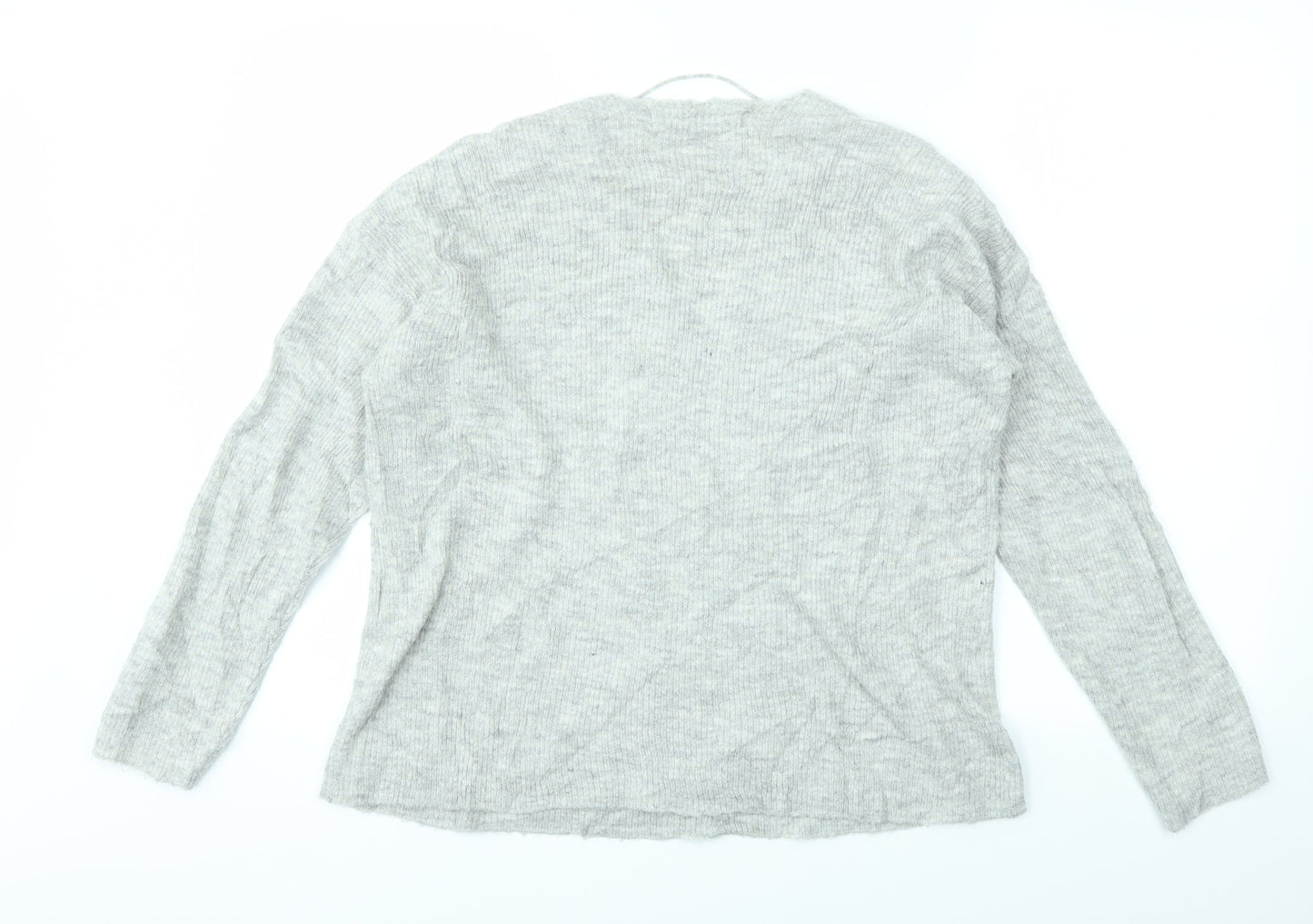 VERO MODA Womens Grey   Pullover Jumper Size S
