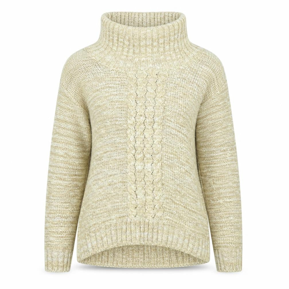 Front view of Mackays Gold jumper, size L