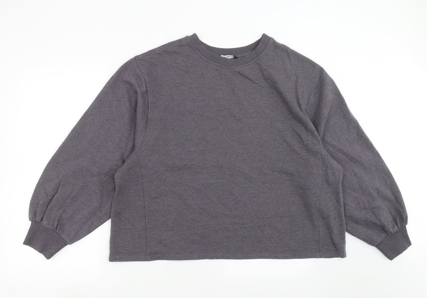 George Womens Grey   Pullover Sweatshirt Size L