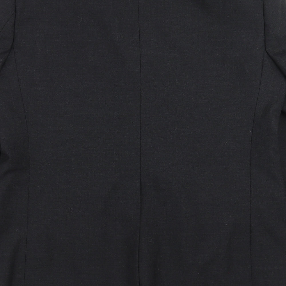 NEXT Mens Grey Striped  Jacket Suit Jacket Size 42