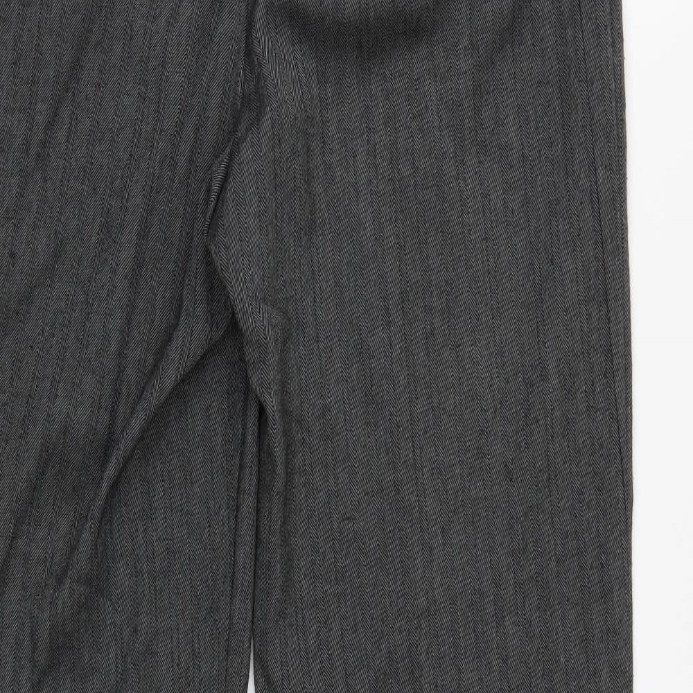BHS Womens Grey   Trousers  Size 12 L28 in