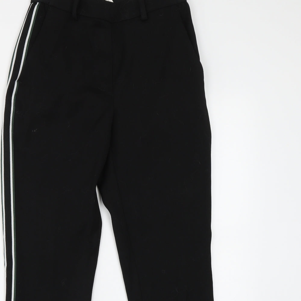 H&M Womens Black   Trousers  Size 8 L26 in