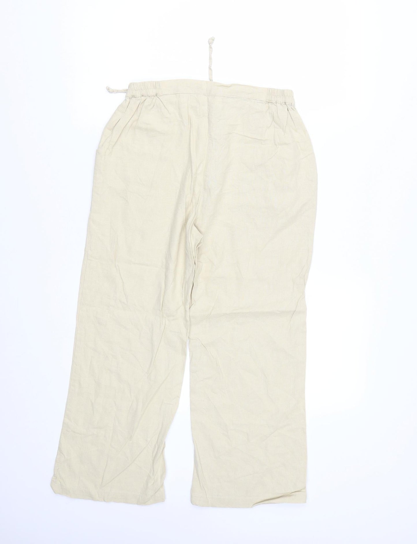 Preworn Womens Beige   Trousers  Size M L22 in