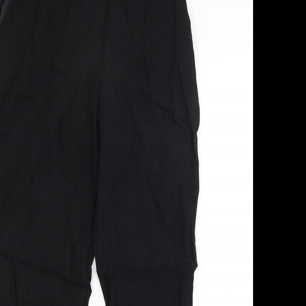 ASOS Womens Black   Capri Trousers Size 6 L24 in