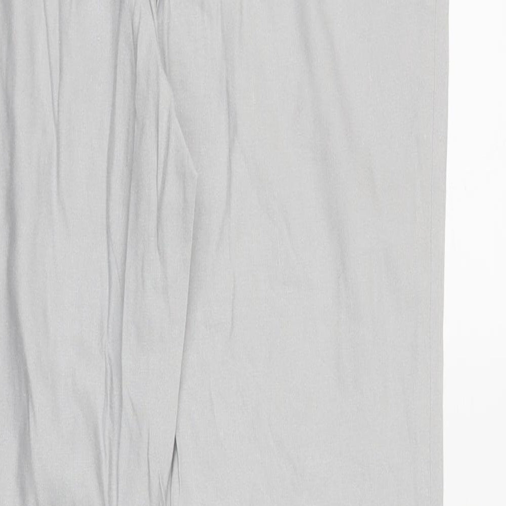 M&S Womens Grey   Trousers  Size 12 L29 in