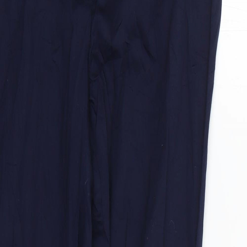 H&M Womens Blue   Trousers  Size 4 L26 in