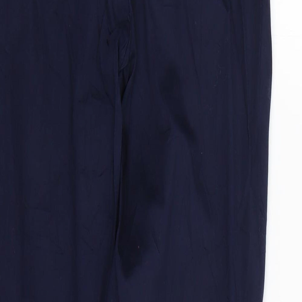 H&M Womens Blue   Trousers  Size 4 L26 in