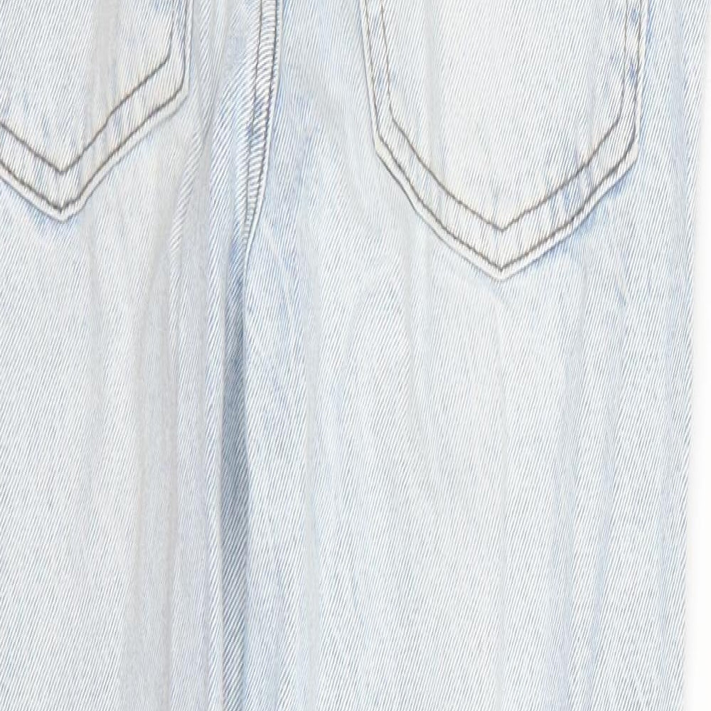 Denim & Co. Womens Blue   Skinny Jeans Size 6 L28 in
