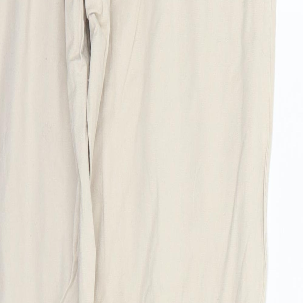 Preworn Womens Beige   Trousers  Size M L27 in