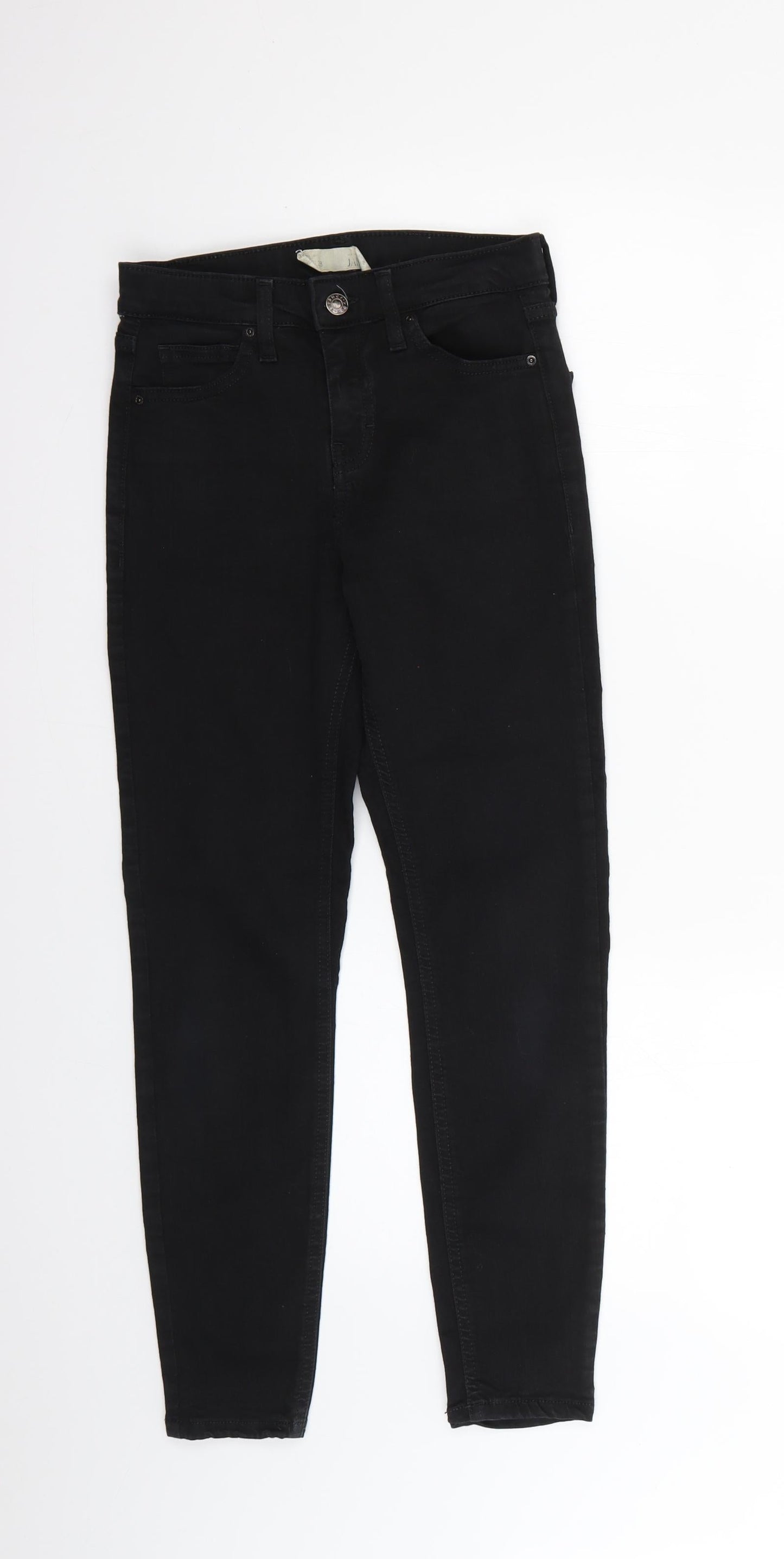 Preworn Mens Black   Skinny Jeans Size 28 L24 in