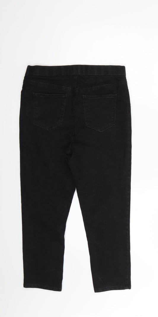 Papaya Womens Black   Skinny Jeans Size 10 L21 in