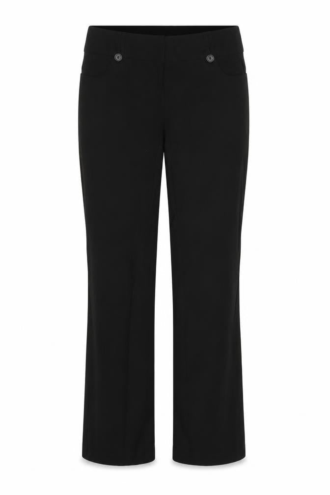 New Look Womens Black   Trousers  Size 14 L28 in