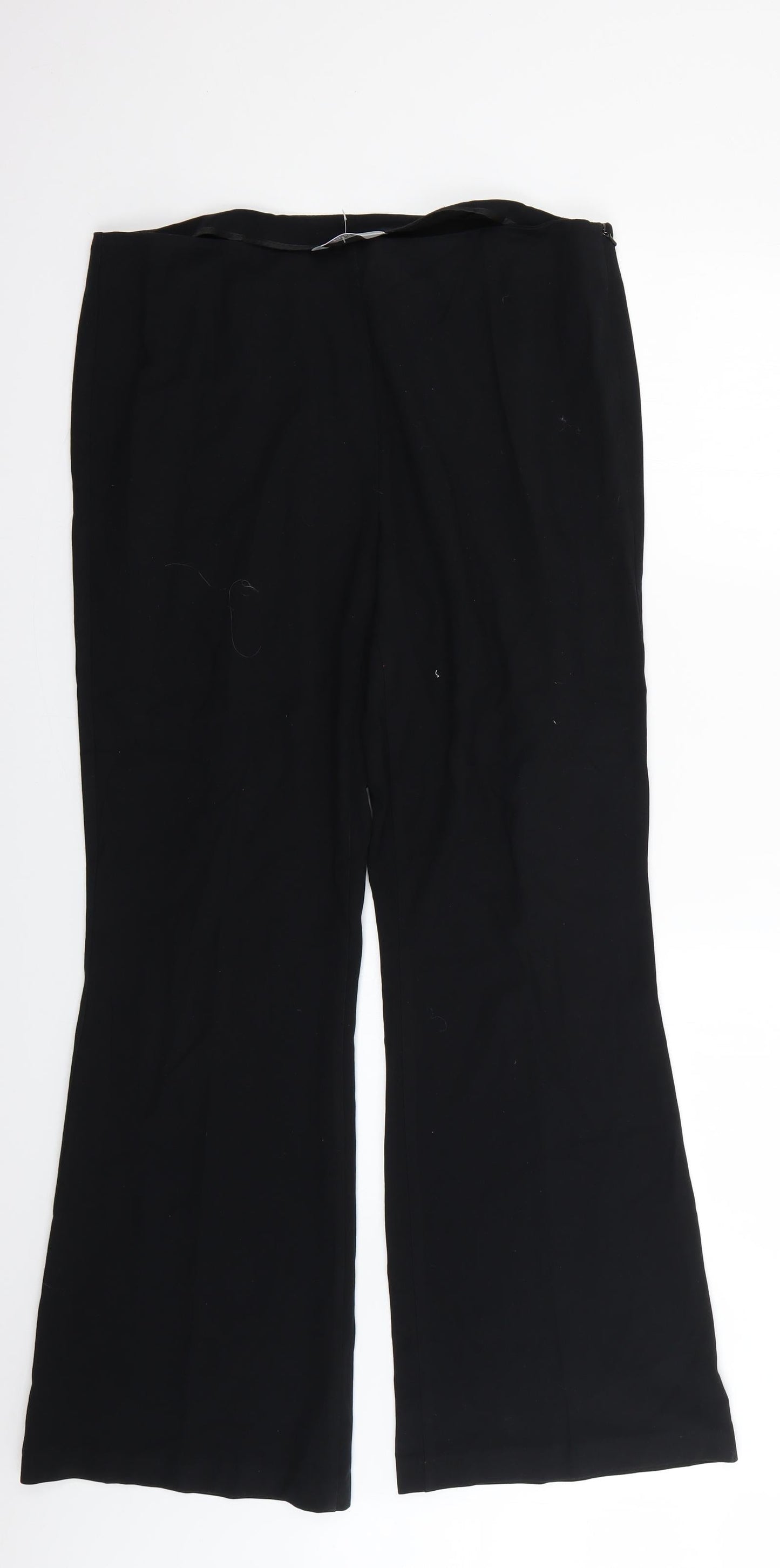 Marks and Spencer Womens Black   Trousers  Size 16 L30 in