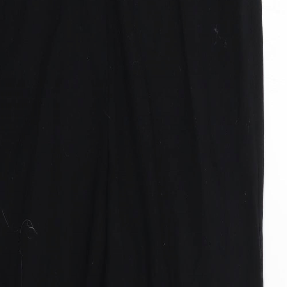 Marks and Spencer Womens Black   Trousers  Size 16 L30 in