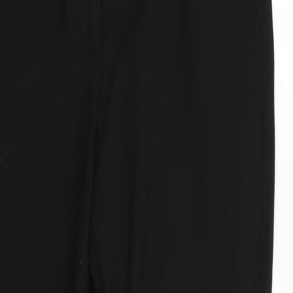 NEXT Womens Black   Trousers  Size 10 L24 in
