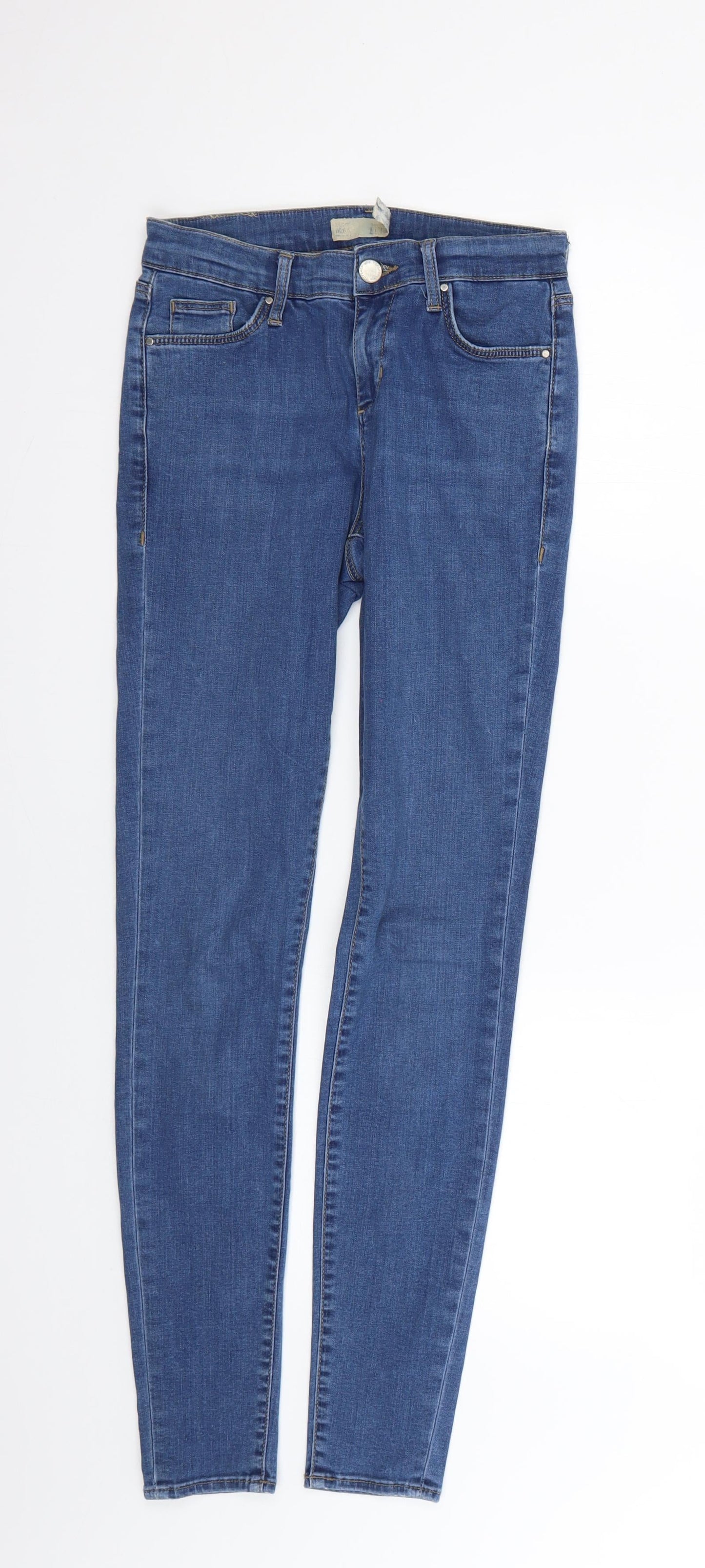 Topshop Mens Blue   Skinny Jeans Size 26 L27 in
