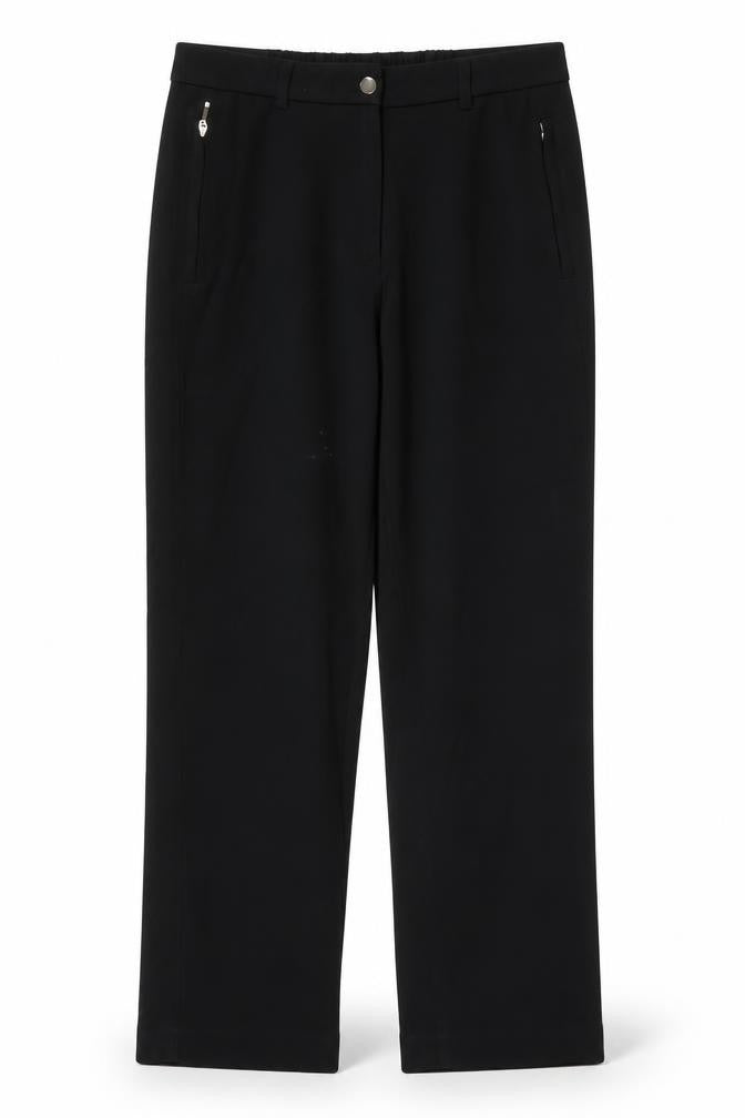 Marks and Spencer Womens Black   Trousers  Size 10 L25 in