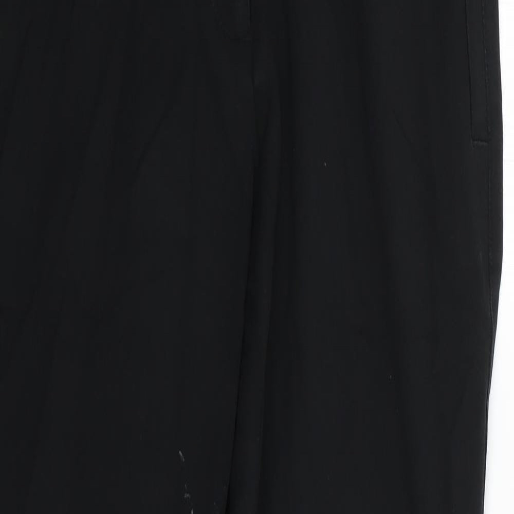 Marks and Spencer Womens Black   Trousers  Size 10 L25 in