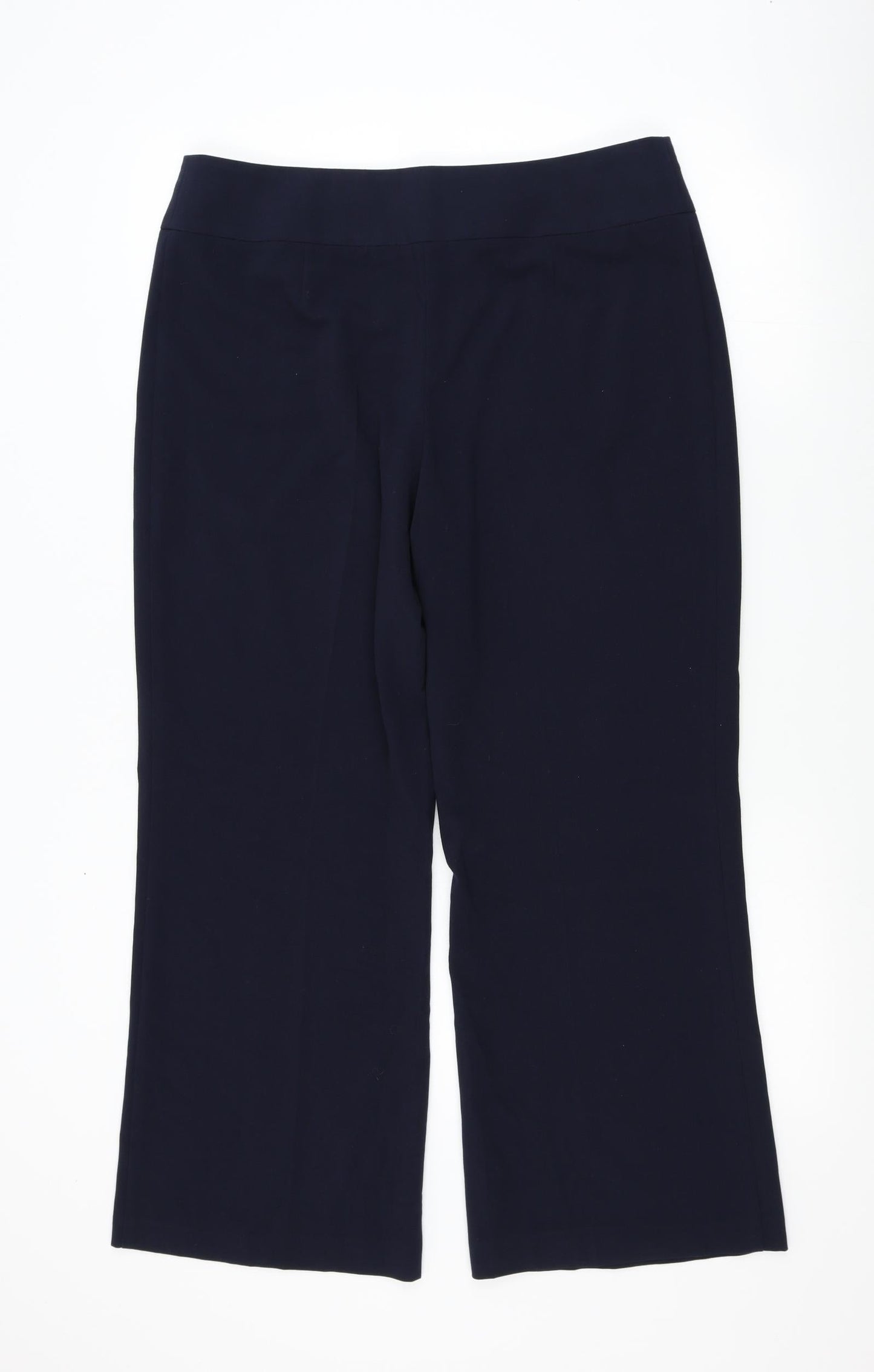 Marks and Spencer Womens Blue   Trousers  Size 14 L28.5 in