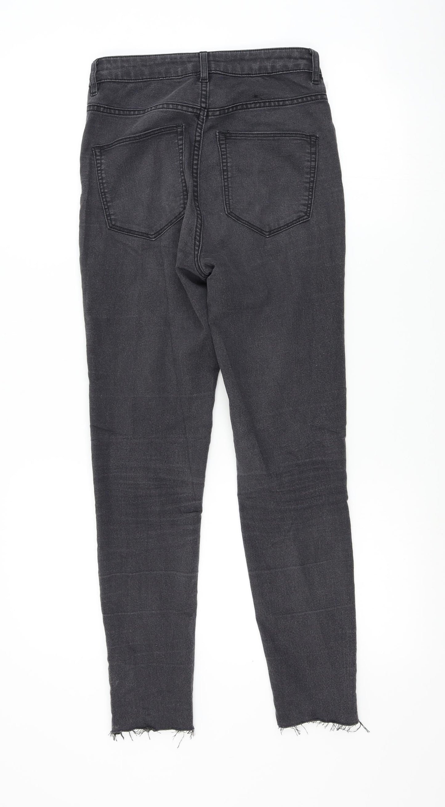 H&M Womens Black   Skinny Jeans Size 10 L27.5 in